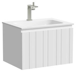 Тумба под раковину Sancos LM60W 60x44.5 белый матовый