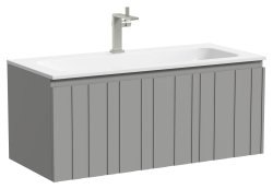 Тумба под раковину Sancos LM100WG 99.5x44.5 тёплый серый