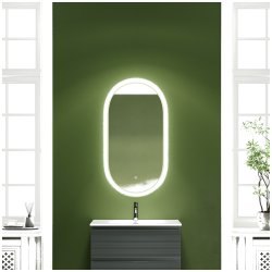 Зеркало с подсветкой Sancos Oval OV55C 55x105