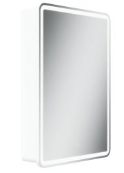 Зеркальный шкаф с подсветкой Sancos Diva DI600 60x80, белый