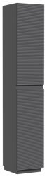 Шкаф-пенал Sancos FOLK Floor PFL35FGS 35x188, темный серый (grey soft)