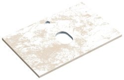 Столешница Sancos TT70A2X 70x46 из керамогранита, креман
