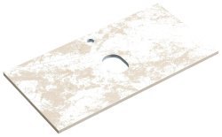 Столешница Sancos TT90A2X 90x46 из керамогранита, креман