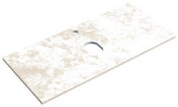 Столешница Sancos TT100A2X 100x46 из керамогранита, креман