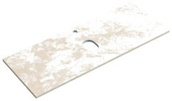 Столешница Sancos TT120A2X 120x46 из керамогранита, креман