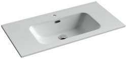Раковина Ceramicanova Element CN7002 91x46.5, белая глянцевая