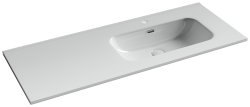 Раковина Ceramicanova Element CN7006R 101x46.5, белая глянцевая
