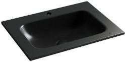 Раковина Ceramicanova Grace CN7011MB 61x45.7, черная матовая