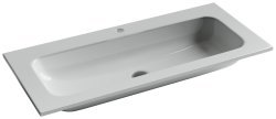 Раковина Ceramicanova Grace CN7013 101x45.7, белая глянцевая