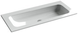 Раковина Ceramicanova Grace CN7013wx 101x45.7, белая глянцевая