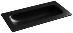 Раковина Ceramicanova Grace CN7019MBwx 91x13.7, черная матовая