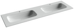Раковина Ceramicanova Grace CN7023 161x13.7, белая глянцевая