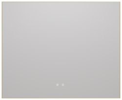 Зеркало с подсветкой Vincea VLM-4F100BG-2 120x80, брашированное золото