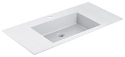 Раковина Vincea VCB-13100W 100x48, белая