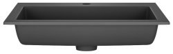 Раковина Vincea VCB-13600B 60x48, черная матовая