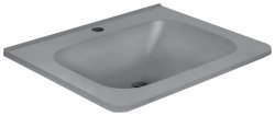 Раковина Vincea VCB-2VP600G 60x47, серая