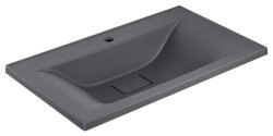 Раковина Vincea VCB-3M750G 75x45, матовый серый