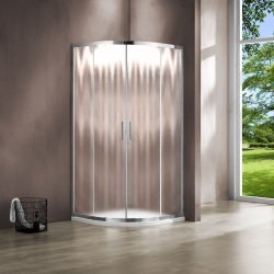 Душевой уголок Vincea Garda VSQ-1G900CH 90x90, профиль хром