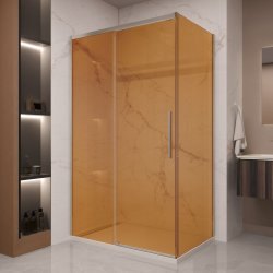 Душевой уголок Vincea Stella VSR-1ST9012GSBN 120x90, профиль брашированный никель