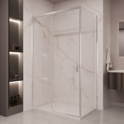 Душевой уголок Vincea Stella VSR-1ST9011CL 110x90, профиль хром