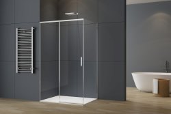 Душевой уголок Vincea Soft 2 VSR-3SO29010CL 100x90, профиль хром