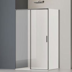 Душевой уголок Vincea Soft 2 VSR-3SO28014CLGM 140x80, профиль вороненая сталь
