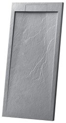 Душевой поддон Vincea VST-4SRL1012G 120x100 из искусственного камня, серый