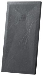 Душевой поддон Vincea VST-4SR9011A 110x90 из искусственного камня, серый