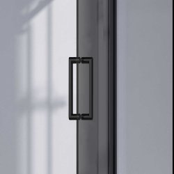 Душевой уголок Vincea Como-N VSR-4CN1012CGB 120x100, профиль черный