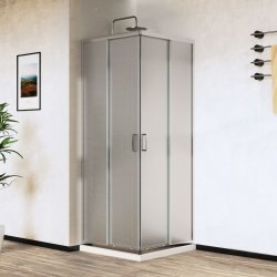 Душевой уголок Vincea City VSS-5CT9010MT 100x90, профиль хром