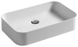 Раковина Disegno Ceramica Slim SL06038055 60x38, в цвете beaver