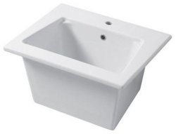 Раковина Disegno Ceramica Landscape MX06050101 61x51, белая глянцевая