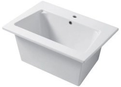 Раковина Disegno Ceramica Landscape MX07050101 71x51, белая глянцевая