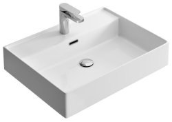 Раковина Hidra Kiub KI60/026 61x46, черная матовая