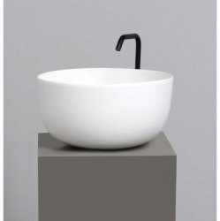 Раковина White Ceramic Dome W0307SETCF/Dome 44.5x44.5, кофейная матовая