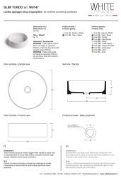 Раковина White Ceramic Slim W014705 40x40, черная матовая