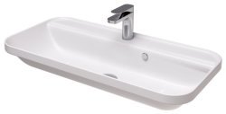 Раковина Hidra Gio G280/001 80x40, белая глянцевая