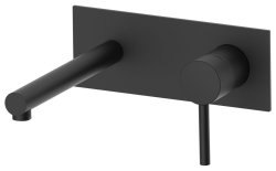 Смеситель для раковины AQG Stick 01STR170NG встраиваемый, черный матовый