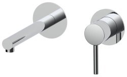 Смеситель для раковины AQG Stick 01STR160CR встраиваемый, хром