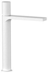 Смеситель для раковины AQG Tube 01TUB120BL, белый матовый
