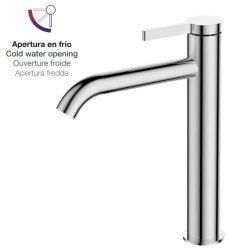 Смеситель для раковины AQG Urban Flow 01URF120CR, хром