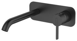 Смеситель для раковины AQG Urban 01URB170NG встраиваемый, черный матовый
