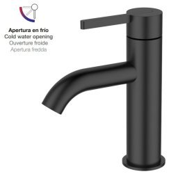 Смеситель для раковины AQG Urban 01URB100NG, черный матовый