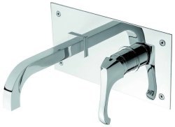 Смеситель для раковины Emmevi Ares 76055/CR встраиваемый, хром