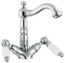 Смеситель для раковины Emmevi Deco Ceramic 121615/OR, золото