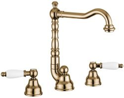 Смеситель для раковины Emmevi Deco Ceramic 121643/BR, бронза