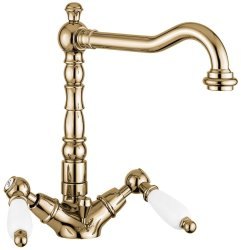Смеситель для раковины Emmevi Deco Ceramic 121613/BR, бронза
