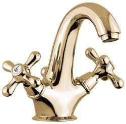 Смеситель для раковины Emmevi Deco Classic 12013/BR, бронза
