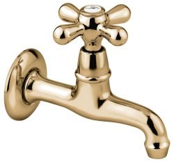 Смеситель для раковины Emmevi Deco Classic 12006/BR настенный, бронза