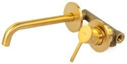 Смеситель для раковины Emmevi Filobrass 85155/ORS встраиваемый, брашированное золото